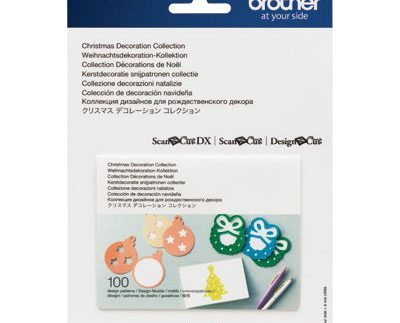 Brother ScanNCut Christmas Decoration Collection - 100 Patterns