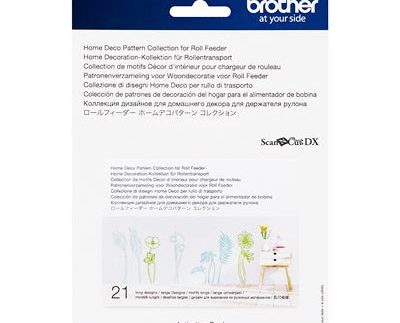 Brother ScanNCut Home Deco Pattern Collection #1 - 21 Patterns