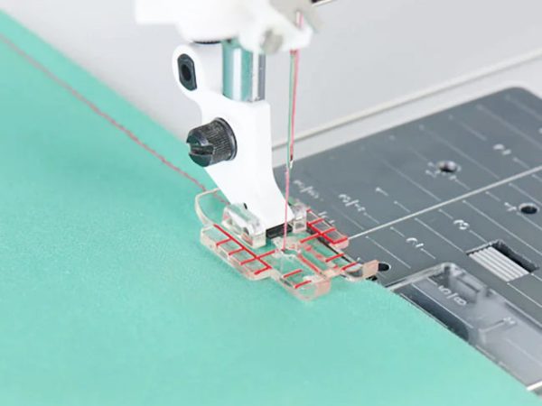 Clear Adjustable 1/4 Piecing Foot, Viking #920651096