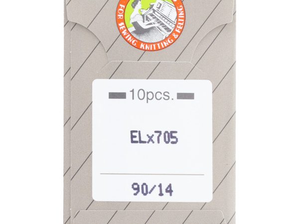 Chrome Finish Overlock Needles, Organ ELx705CF (10pk)