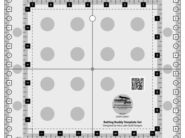 Creative Grids Batting Buddy Template Set