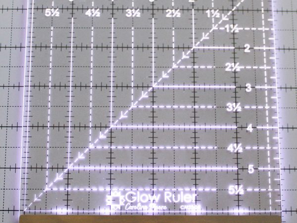 Carolina Moore 6 Glow Ruler