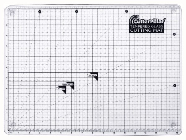 Cutterpillar Tempered Glass Cutting Mat