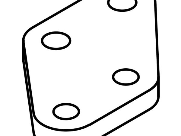 Edge Guide Fitting Plate, Juki #40112214