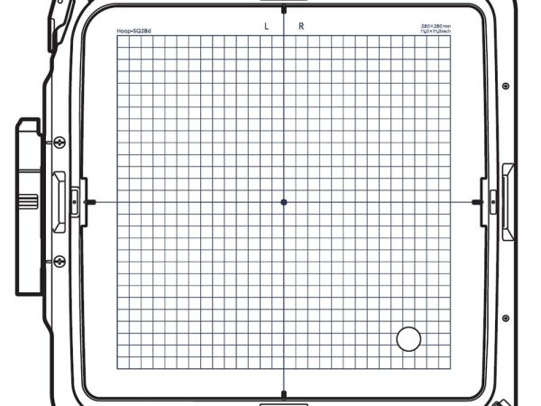 Embroidery Hoop SQ28d (Unit) - 11 x 11, Janome #868816001