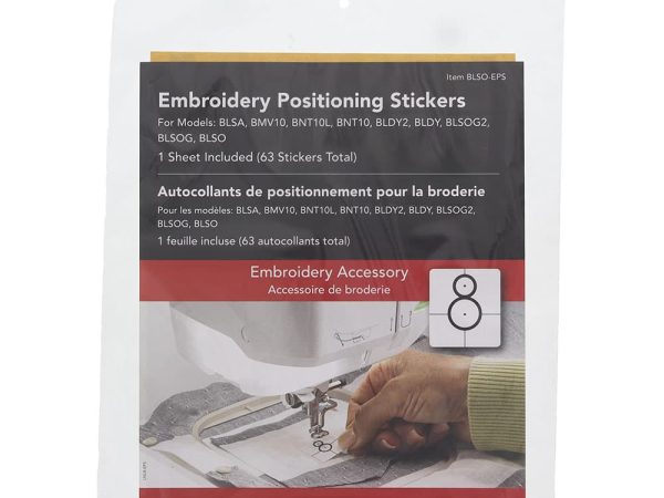 Embroidery Positioning Stickers, Babylock #BLSO-EPS (77pc)