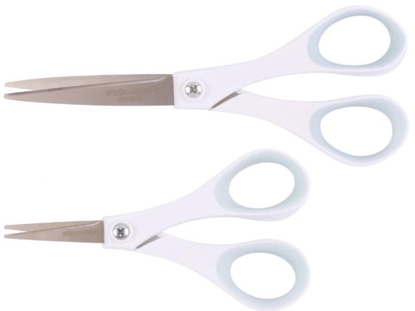 Fiskars Titanium Softgrip Detail Scissors Set