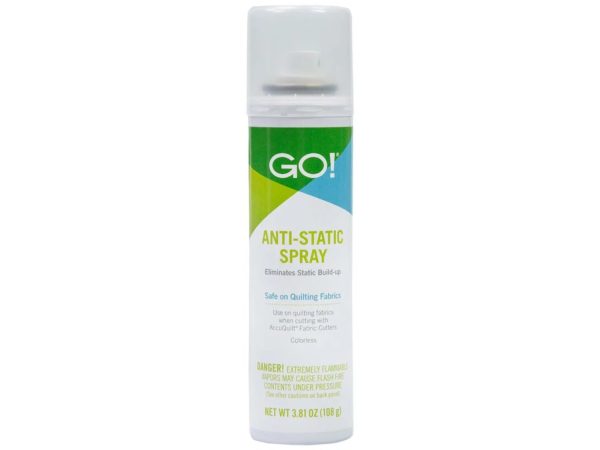 GO! Anti-Static Spray 3.81oz, June Tailor