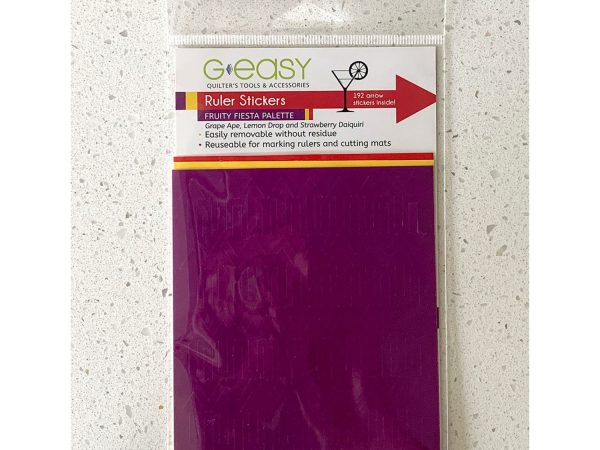 G-Easy Ruler Stickers -Fruity Fiesta Palette