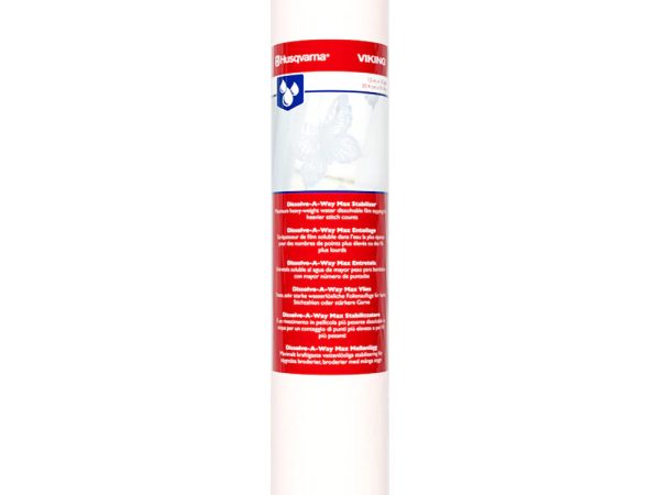 Husqvarna Viking Dissolve-a-Way Max Stabilizer - 12 x 10yds