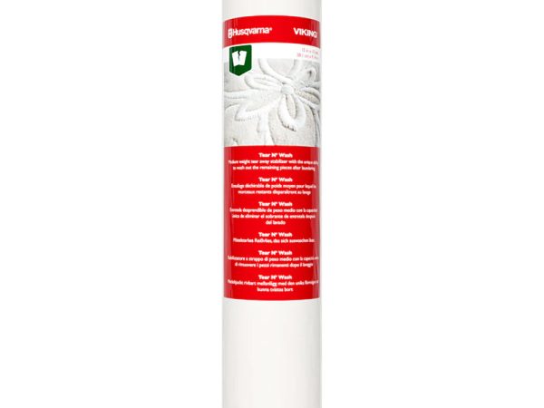 Husqvarna Viking Tear N' Wash Stabilizer - 15 x 10yds