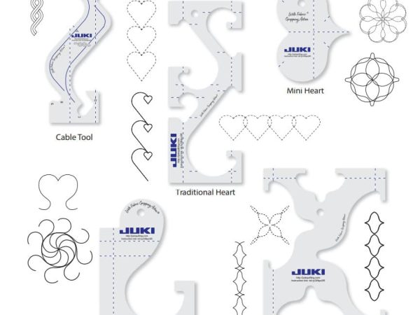 Hearts & Wings Ruler Set, Juki