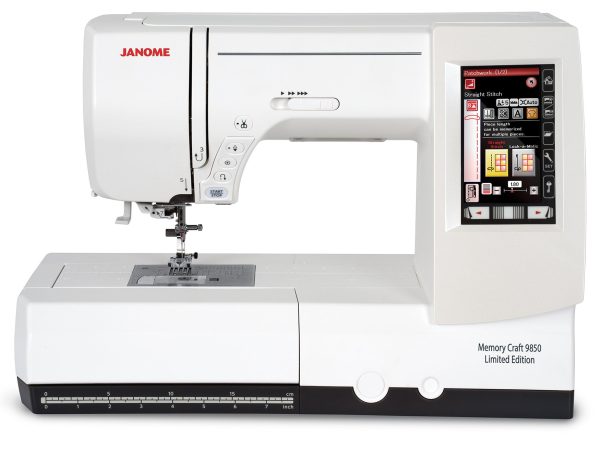 Janome Memory Craft 9850 Limited Edition Sewing & Embroidery Machine