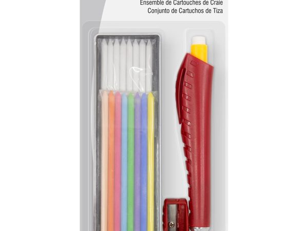 Mechanical Chalk Pencil and Refills (Multi Color), Dritz