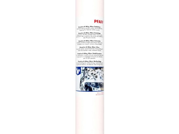 Pfaff Dissolve-A-Way Max Stabilizer - 12 x 10yds