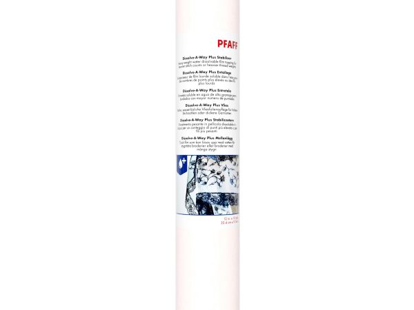 Pfaff Dissolve-A-Way Plus Stabilizer - 12 x 10yds