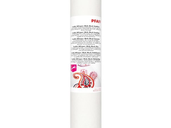 Pfaff Fusible Whisper Web Mesh Stabilizer - 12 X 10yds