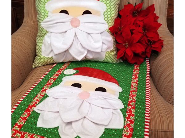Petal Pop Santa Pattern