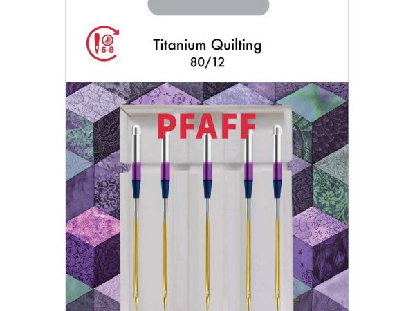 Pfaff Titanium Quilting Needles, 5pk (130/705H)