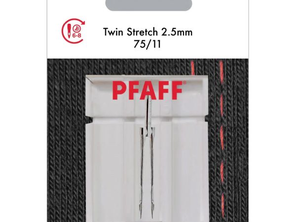 Pfaff Twin Stretch Needle, 130/705H - 75/11