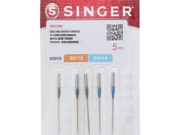 Quilting Needles, Singer (5pk) - Assorted