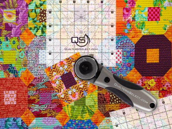 Quilters Select Crystal Clear Non-Slip Ruler