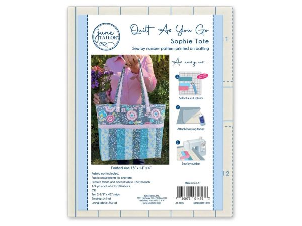 Quilt As You Go Sophie Tote Bag Kit