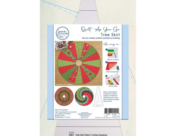 Quilt As You Go Tree Skirt Kit