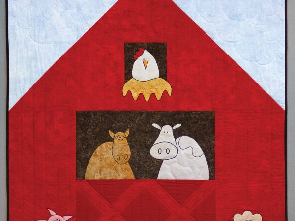 Red Barn Buddies Baby Quilt Pattern