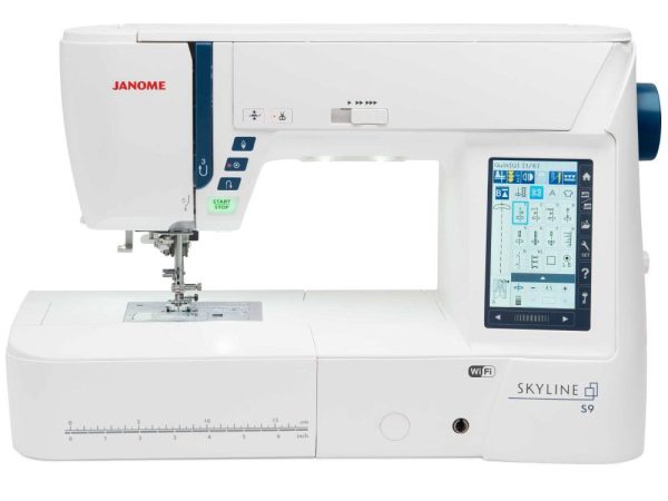 Refurbished Janome Skyline S9 Computerized Sewing and Embroidery Machine