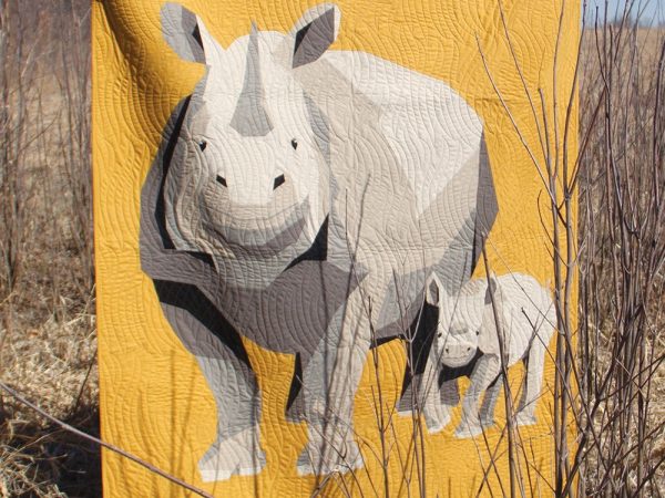 Rhino Romp Quilt Pattern