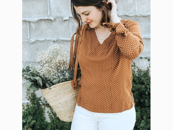 Seoul Blossom Blouse Pattern