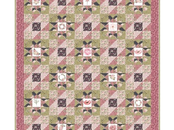 Secret Garden Quilt Pattern - PDF Download