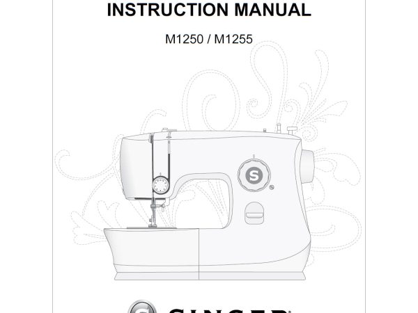 Singer M1250 Instruction Manual