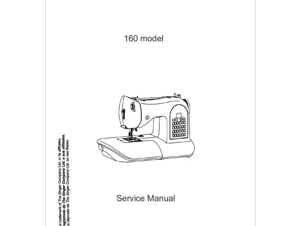 Service Manual, Singer 160