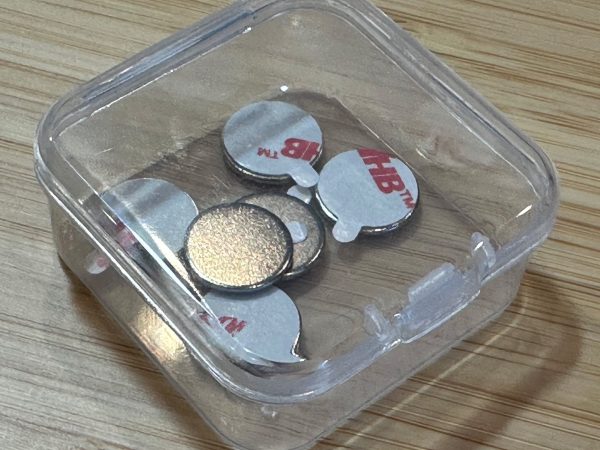 Self-adhesive Steel Discs For Magnetic Ruler Handles