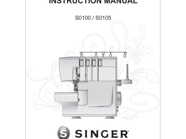 Singer S0100 Instruction Manual