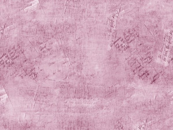 Vintage Script Fabric - Shark Bait