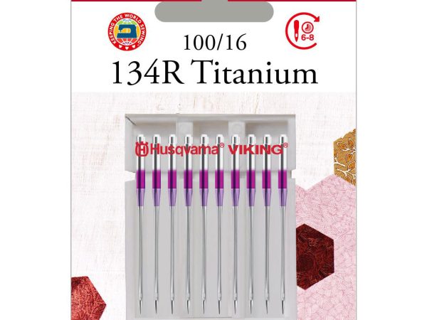Viking Titanium 134R Longarm Needles, 10pk