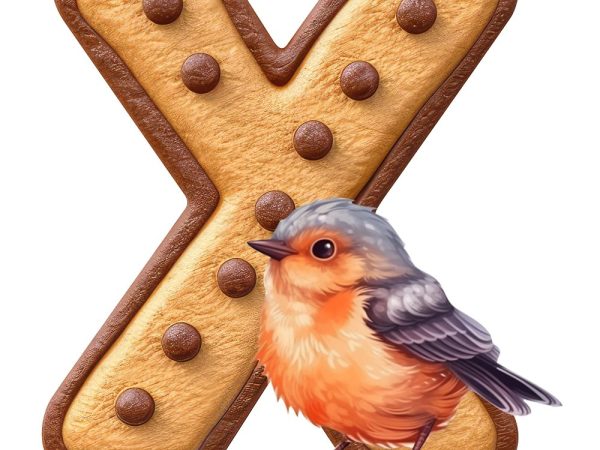 X Xenops Cookie Fabric Panel