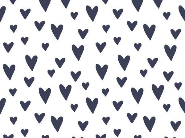 XOXO Hearts Pattern #7 Fabric