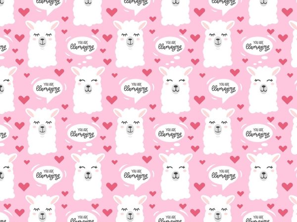 You Are Llamaazing Fabric