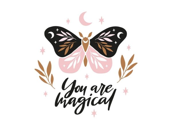 You Are Magical Fabric Panel