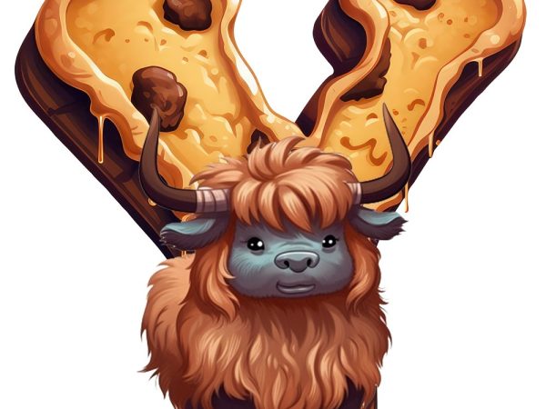 Y Yak Cookie Fabric Panel
