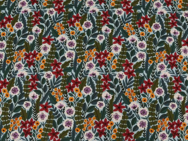 Zebras Fabric Collection - Flower Meadow
