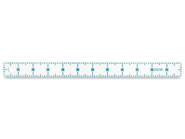 ZOID 12 Reversible Acrylic Ruler